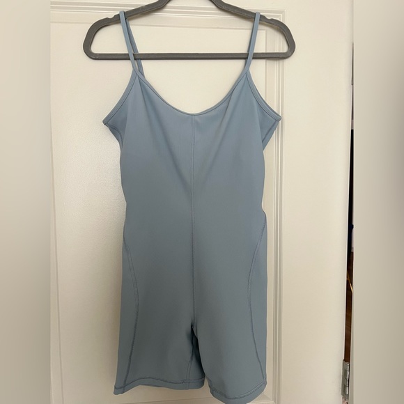 Lululemon Ribbed Contoured Unitard 6” Chambray - Picture 2 of 2
